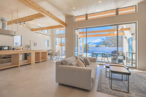 Interior of the Superior at KANOA THE VILLAS – Mt. Fuji Lake Yamanaka